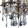 Picture of 21" 4 Light Up Chandelier with Antique Brass finish