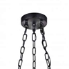 Picture of 21" 6 Light Candle Chandelier with Gun Metal finish