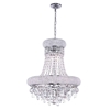 Picture of 21" 6 Light Down Chandelier with Chrome finish