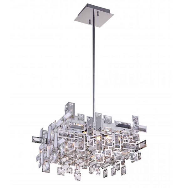 Picture of 21" 8 Light  Chandelier with Chrome finish