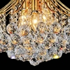 Picture of 21" 8 Light Down Chandelier with Gold finish