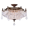 Picture of 22" 6 Light Bowl Flush Mount with French Gold finish