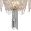 Picture of 22" 7 Light Down Chandelier with Chrome finish