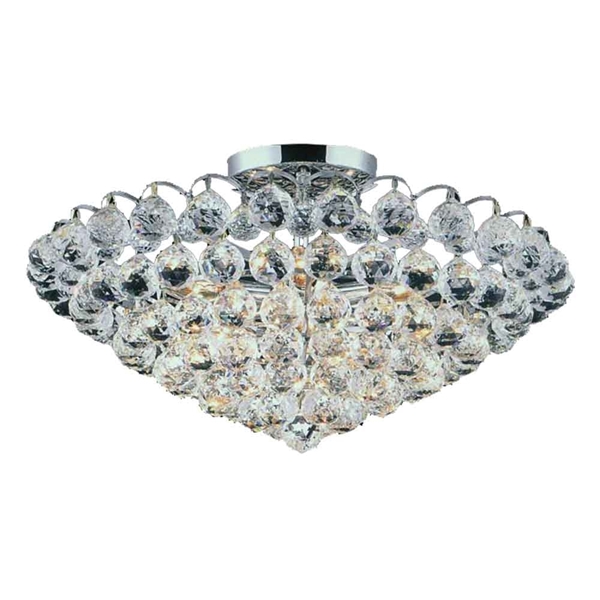 Picture of 22" 8 Light  Flush Mount with Chrome finish