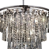 Picture of 22" 8 Light Down Chandelier with Chrome finish