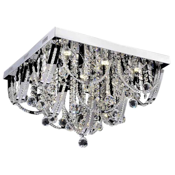 Picture of 22" 9 Light  Flush Mount with Chrome finish