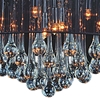 Picture of 22" 9 Light Drum Shade Chandelier with Chrome finish