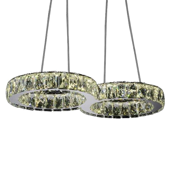 Picture of 22" LED  Chandelier with Chrome finish