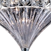 Picture of 23" 6 Light Bowl Flush Mount with Chrome finish