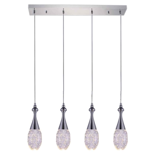 Picture of 23" LED Multi Point Pendant with Chrome finish