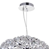 Picture of 24" 14 Light Down Chandelier with Chrome finish