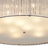 Picture of 24" 14 Light Drum Shade Flush Mount with Chrome finish