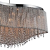 Picture of 24" 16 Light Drum Shade Chandelier with Chrome finish