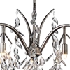 Picture of 24" 3 Light Down Chandelier with Silver Mist finish