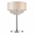 24" 3 Light Table Lamp with Chrome finish