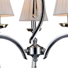 Picture of 24" 3 Light Up Chandelier with Chrome finish