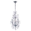 Picture of 24" 4 Light Up Mini Chandelier with Chrome finish