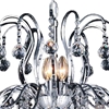 Picture of 24" 6 Light Down Chandelier with Chrome finish