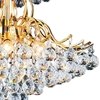 Picture of 24" 6 Light Down Chandelier with Gold finish