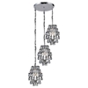 Picture of 24" 6 Light Multi Point Pendant with Chrome finish