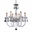 24" 6 Light Up Chandelier with Chrome finish