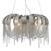 Picture of 24" 8 Light Down Chandelier with Chrome finish