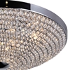 Picture of 24" 9 Light Bowl Flush Mount with Chrome finish
