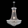 Picture of 24" 9 Light Down Chandelier with Chrome finish