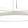 Picture of 24" LED  Chandelier with White finish