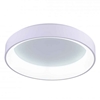 Picture of 24" LED Drum Shade Flush Mount with White finish