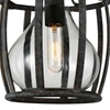 Picture of 25" 1 Light Down Pendant with Antique Black finish
