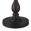 Picture of 25" 3 Light Table Lamp with Brown finish