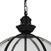 Picture of 25" 3 Light Up Chandelier with Black finish