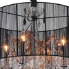 Picture of 25" 4 Light Up Chandelier with Chrome finish