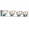 Picture of 25" 4 Light Wall Sconce with Satin Nickel finish