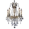 Picture of 25" 5 Light Up Chandelier with French Gold finish