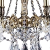 Picture of 25" 5 Light Up Chandelier with French Gold finish