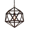 Picture of 26" 1 Light Down Pendant with Antique Copper finish