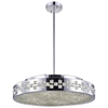 Picture of 26" 10 Light Down Chandelier with Chrome finish