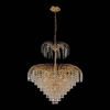 Picture of 26" 11 Light Down Chandelier with Gold finish