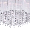 Picture of 26" 12 Light Drum Shade Chandelier with Chrome finish