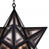 Picture of 26" 3 Light  Pendant with Black finish