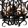 Picture of 26" 4 Light Up Chandelier with Autumn Bronze finish