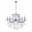 26" 6 Light Up Chandelier with Chrome finish