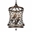 26" 6 Light Up Chandelier with Speckled Bronze finish