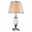 27" 1 Light Table Lamp with Brushed Nickel finish