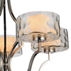 Picture of 27" 5 Light Drum Shade Chandelier with Chrome finish