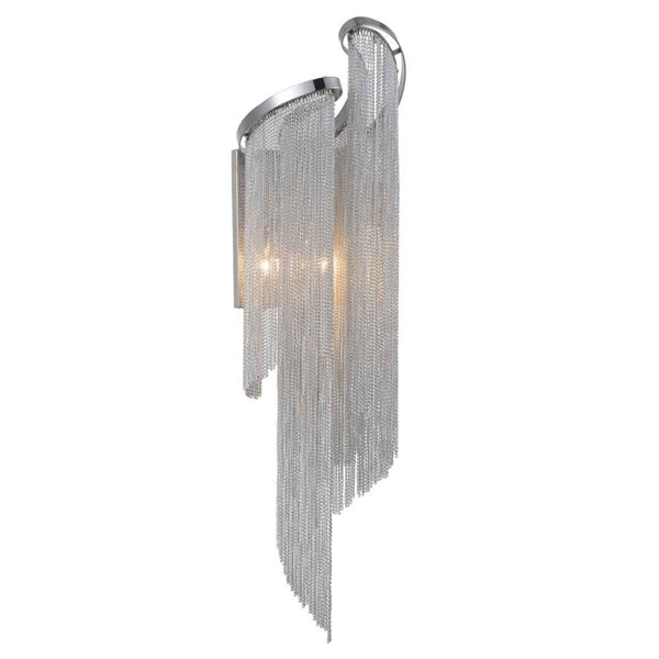 Picture of 28" 2 Light Wall Sconce with Chrome finish
