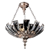 Picture of 28" 3 Light  Chandelier with Antique Forged Silver finish