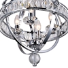 Picture of 28" 4 Light  Chandelier with Chrome finish